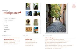 Website "Postkarten Weltkulturerbe"